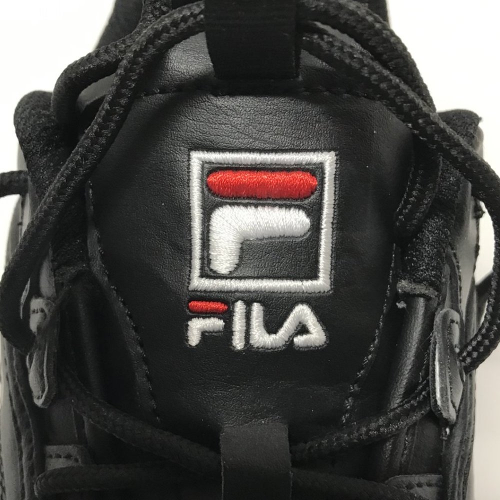 FILA Ray Sneakers in Black, FILA Red, and White - Picture 5 of 16